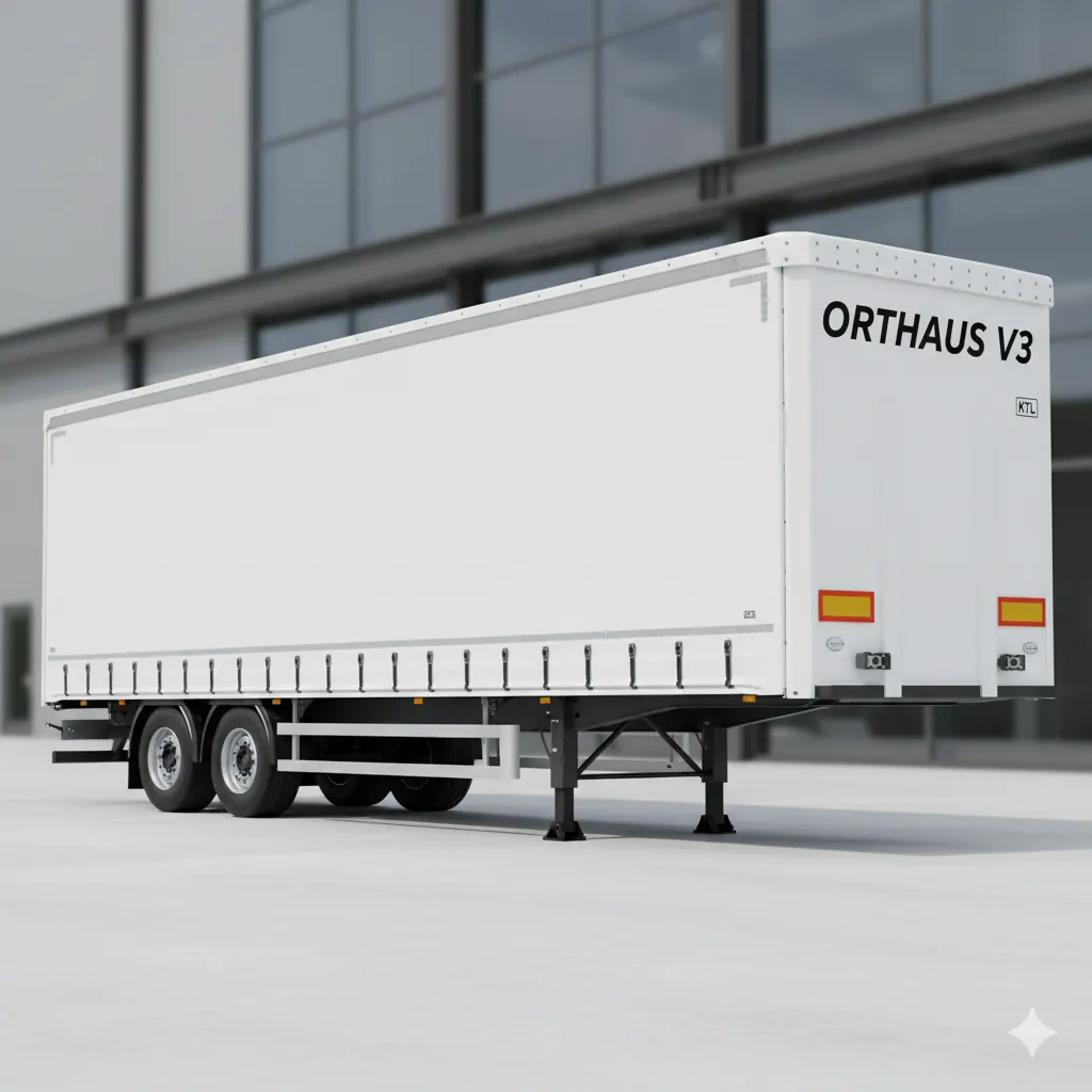 Шторный полуприцеп ORTHAUS V3 16,5 м